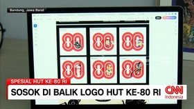 VIDEO: Sosok di Balik Logo HUT ke-80 RI