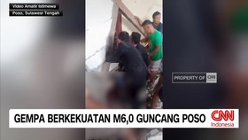 VIDEO: Gempa Berkekuatan M6,0 Guncang Poso