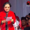 VIDEO: Megawati di Upacara PDIP: Jangan Jadi Partai yang Terbawa Arus