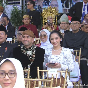 Deretan Artis Tanah Air Ikut Upacara HUT ke-80 RI di Istana, Ada Velove Vexia-Raffi Ahmad