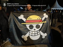 2 Bendera One Piece Diamankan Petugas dari Pendaki Gunung
