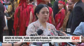 VIDEO: Absen ke Istana, Puan: Megawati Bakal Bertemu Prabowo