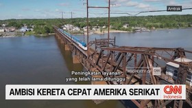 VIDEO: Ambisi Kereta Cepat Amerika Serikat