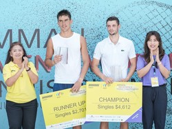Tanpa Lawan, Arthur Gea Juara Lagi di Mens World Tennis Championship