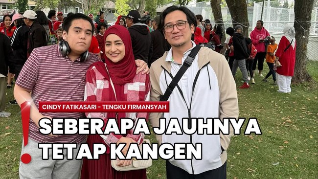 Momen Cindy Fatikasari-Tengku Firmansyah Rayakan 17an di Kanada