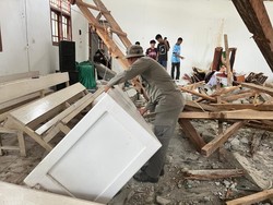 Update Dampak Gempa Poso M 5,8: 208 Rumah Warga-28 Rumah Ibadah Rusak