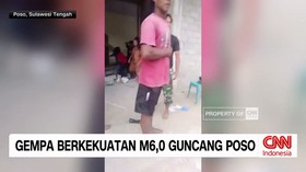 VIDEO: Gempa Berkekuatan M6,0 Guncang Poso