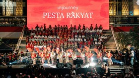 InJourney Pesta Rakyat Meriahkan HUT ke-80 RI di Sarinah Thamrin