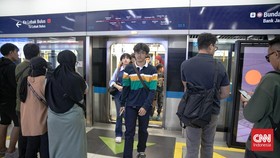 Stasiun MRT Istora Mandiri Ditutup Sementara Imbas Demo Hari Ini