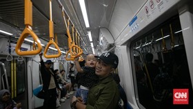 Malam Takbiran, Jam Layanan MRT Tetap Normal Hingga Pukul 24.00 WIB