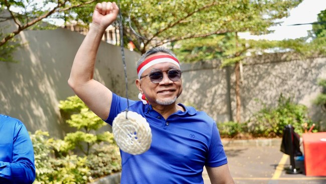 Selain merayakan HUT ke-80 RI, kegiatan ini sekaligus bertujuan menjaga solidaritas antara para kader PAN.