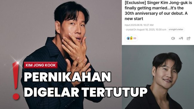 Kim Jong Kook Umumkan Bakal Nikah, Identitas Calon Istri Dirahasiakan