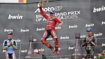 FOTO: Marc Marquez Cetak Sejarah di MotoGP Austria 2025