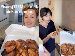 Baru! Kini Pinkan Mambo Percaya Diri Jual Pisang Goreng Rp 200 Ribu