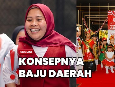 Makin Kreatif! Sus Rini Bikin Kostum Rayyanza Cs untuk Rayakan 17an