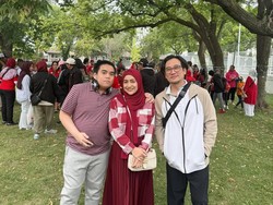 Cara Tengku Firmansyah dan Cindy Fatikasari Rayakan HUT RI ke-80 di Kanada