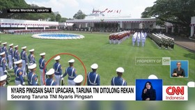VIDEO: Momen Dramatis Saat Upacara Peringatan HUT ke-80 RI