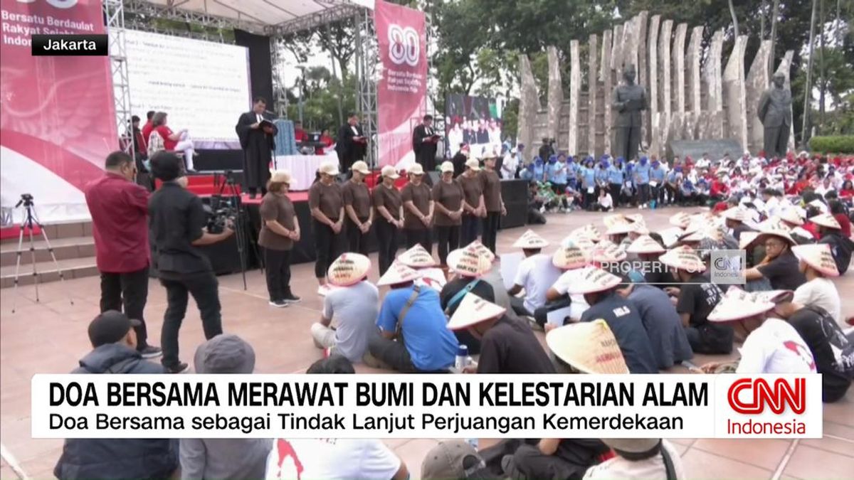 VIDEO: Doa Bersama Merawat Bumi dan Kelestarian Alam
