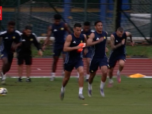 VIDEO: Ronaldo dan Al Nassr Latihan, Siap-siap Jumpa Benzema Cs