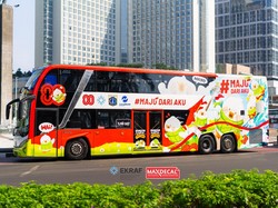 Transjakarta Jadi Kanvas Berjalan Berkat Karya Seniman Lokal