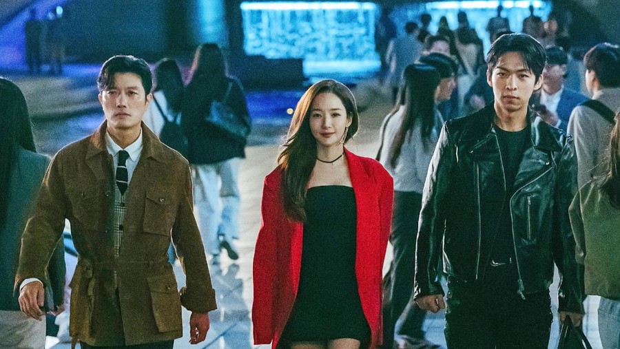 Adegan dalam drama Korea Confidence Queen.