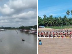 Potret Before-After Sungai di Kuansing: Dulu Bak Kopi Susu, Kini Bening