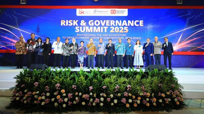 Penguatan Governance, Risk, and Compliance (GRC) disebut sebagai kebutuhan strategis bagi sektor jasa keuangan dan ekonomi Indonesia secara keseluruhan.