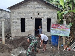 Terwujudnya Mimpi Jemirin dan Sulikah Punya Rumah Tinggal yang Layak