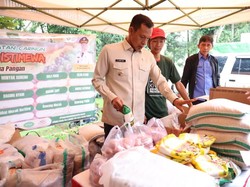 Wabup Bogor Hadiri Perayaan HUT Ke-80 di Caringin, Ada Bazar & Pangan Murah