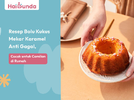 Resep Bolu Kukus Mekar Karamel Anti Gagal, Cocok untuk Camilan di Rumah