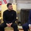 VIDEO: Momen Trump dan Reporter Gedung Putih Puji Outfit Zelensky