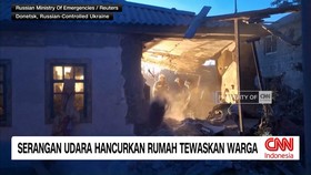VIDEO: Serangan Udara Hancurkan Rumah, Tewaskan Warga
