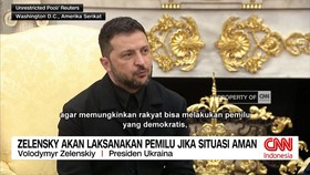 VIDEO: Zelensky Akan Laksanakan Pemilu Jika Situasi Aman