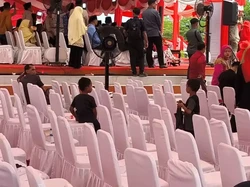 Viral Bocah di Gowa Pungut Sisa Makanan Upacara HUT RI ke-80