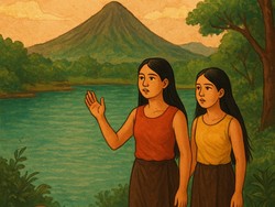 Dedu dan Ngode, Legenda Dua Saudari yang Hilang di Telaga Toto Nagekeo