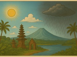 Prakiraan Cuaca Bali Bali Kamis 21 Agustus 2025, Cerah atau Hujan?
