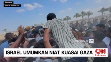 VIDEO: Israel Umumkan Niat Kuasai Gaza