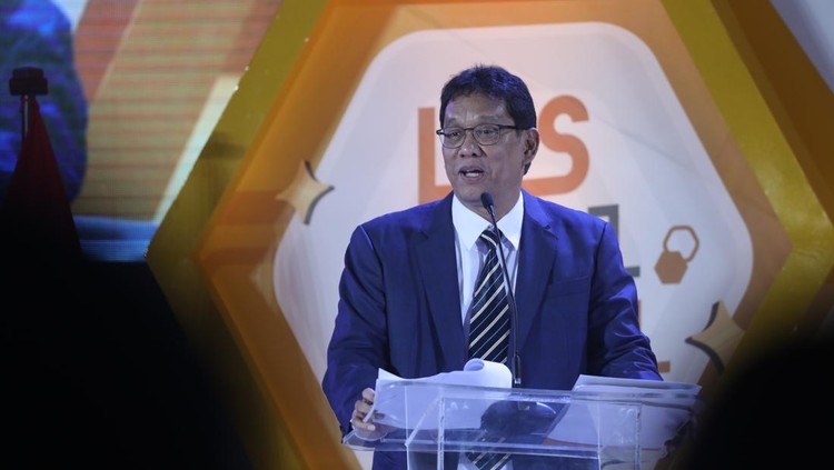 Ketua Dewan Komisioner LPS Purbaya Yudhi Sadewa di LPS Financial Festival 2025 Medan