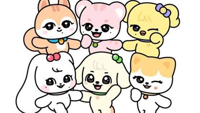 Super Kreatif, Ini 7 Grup K-Pop yang Memiliki Karakter Animasi Menggemaskan