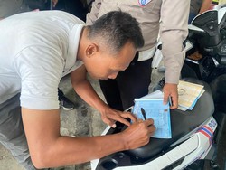 Tiga Pengendara Moge Masuk Jalur Cepat Suramadu Ditilang