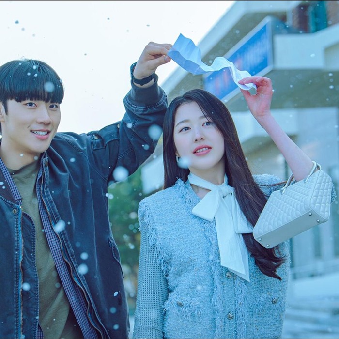 Potret Lee Min Jae dan Jang Da Ah dalam drama 'My Troublesome Star'