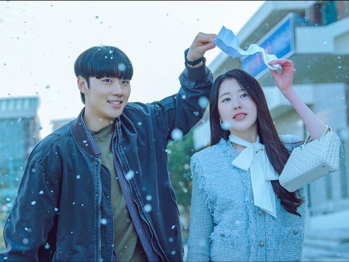 Potret Lee Min Jae dan Jang Da Ah dalam drama 'My Troublesome Star'