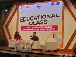 Peserta Antusias Ikuti Kelas Michael Yeoh soal Jurus Cuan Maksimal dari Saham