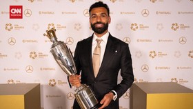 VIDEO: Kata-kata Mo Salah Usai Jadi Pemain Terbaik Inggris PFA