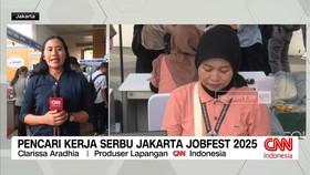 VIDEO: Pencari Kerja Serbu Jakarta Jobfest 2025