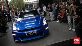 Nissan GT-R R35 Barang Bukti OTT Noel Ebenezer Pakai Pelat Nomor Mati