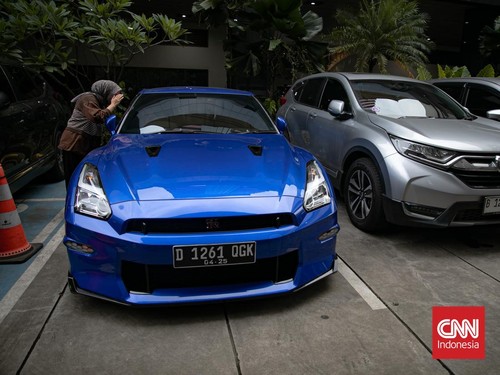 KPK Pamerkan 15 Mobil-7 Motor OTT Noel Ebenezer, Ada Nissan GTR