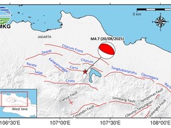 BMKG: Gempa M 4,7 Bekasi Dipicu Segmen Citarum, Bukan Baribis