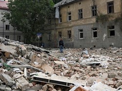 614 Drone-Rudal Rusia Hujani Ukraina, 1 Orang Tewas-Belasan Luka