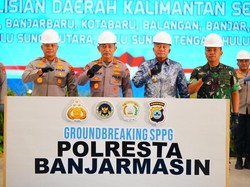 Kapolri Kembali Resmikan dan Groundbreaking SPPG di Kalsel, Dukung Program MBG